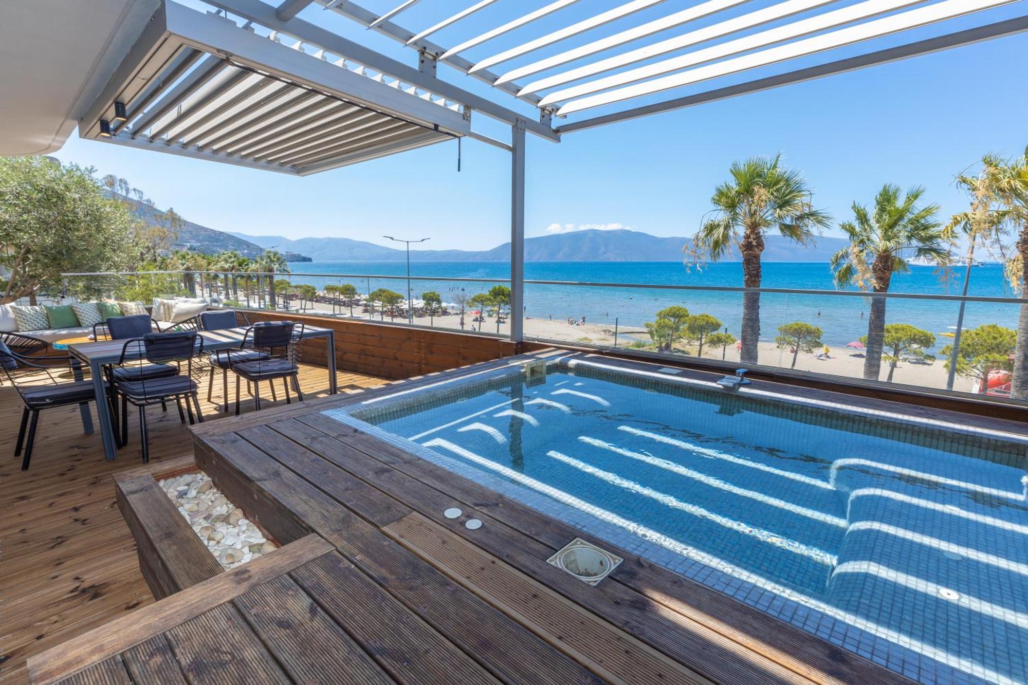 Belleview Apartment Vlorë Buitenkant foto