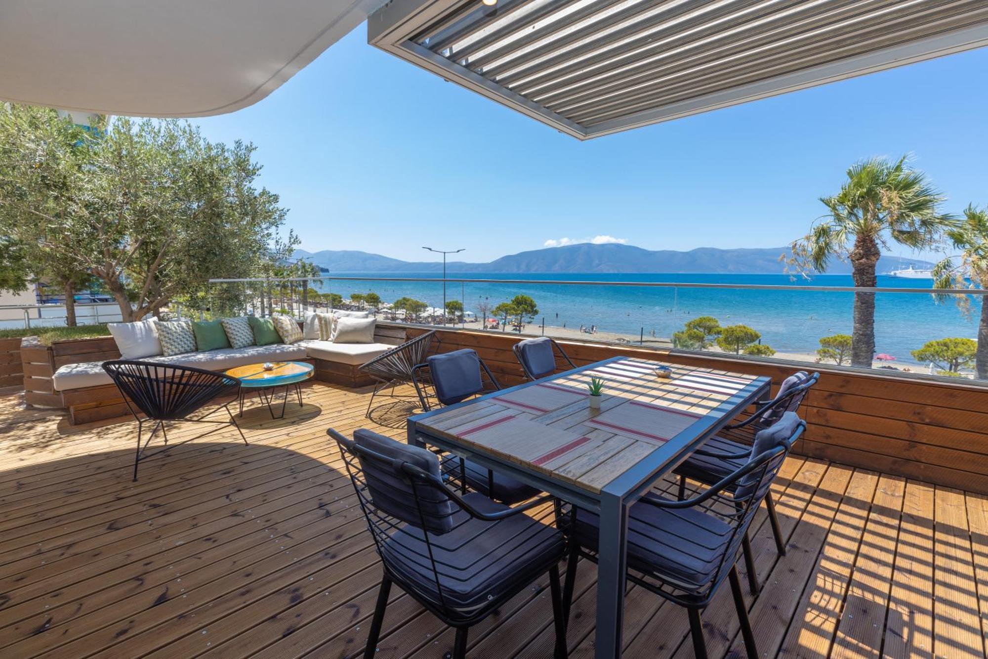 Belleview Apartment Vlorë Buitenkant foto