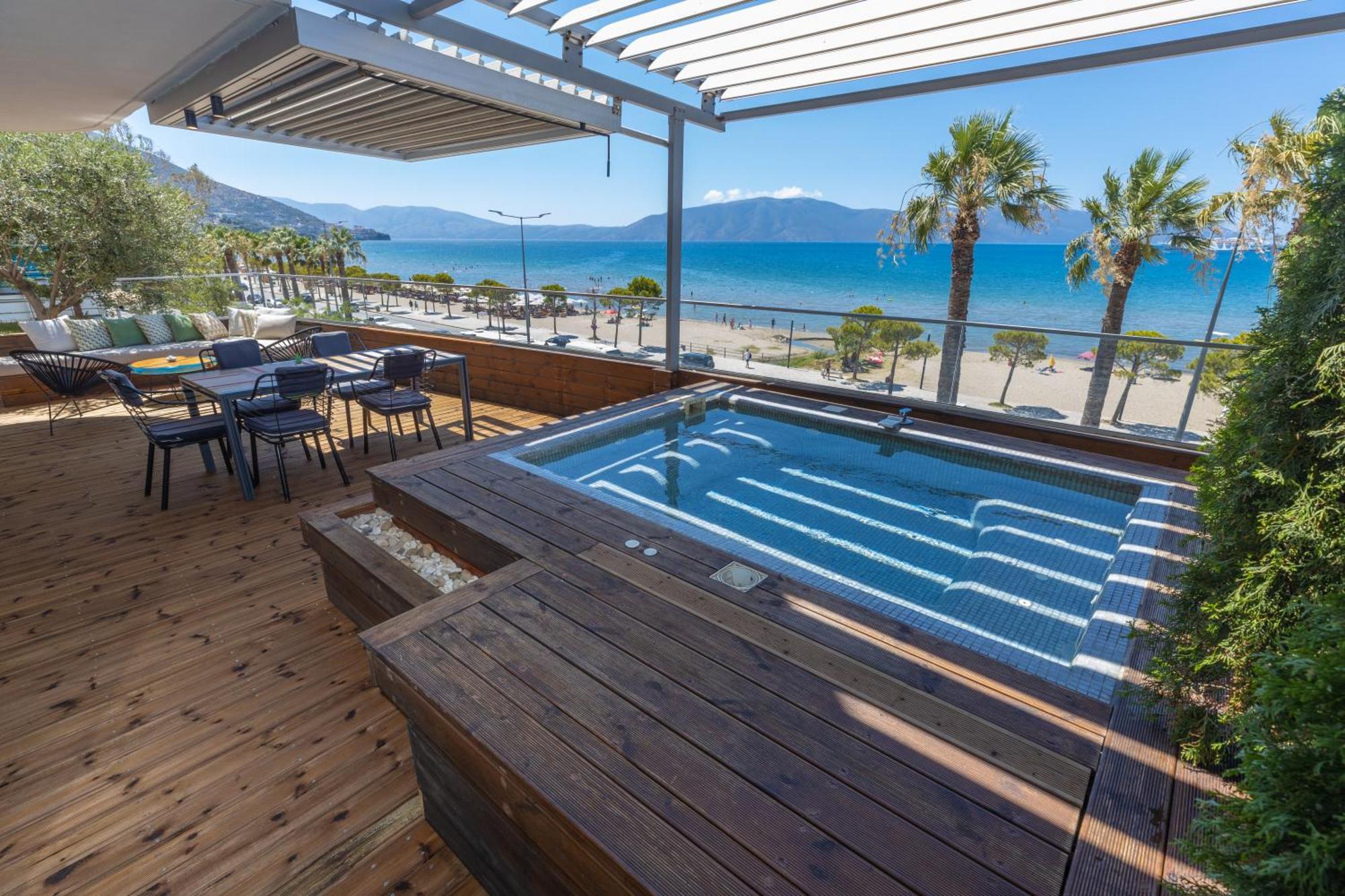 Belleview Apartment Vlorë Buitenkant foto