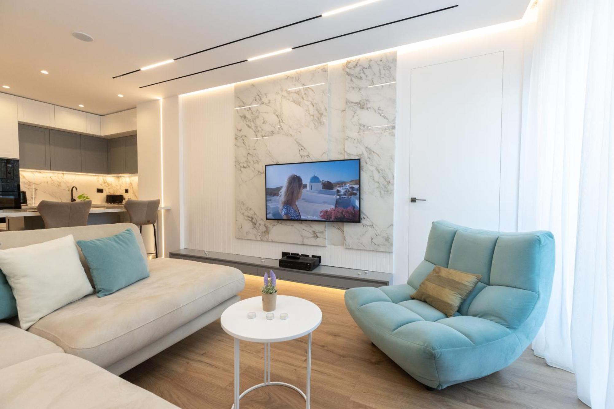 Belleview Apartment Vlorë Buitenkant foto